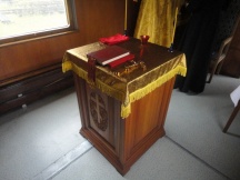 С 29 июня по 12 июля, храм-вагон в честь святителя Иннокентия Иркутского, с миссионерской группой во главе с иереем Олегом Разумовым совершал очередную поездку от Комсомольска-на-Амуре до Нового Ургала.