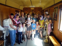 С 29 июня по 12 июля, храм-вагон в честь святителя Иннокентия Иркутского, с миссионерской группой во главе с иереем Олегом Разумовым совершал очередную поездку от Комсомольска-на-Амуре до Нового Ургала.