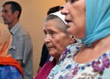 Молебен пред иконой Пресвятой Богородицы «Всецарица», пятилетие храма, расположенного на территории онкологического центра. 31 августа 2011