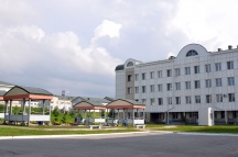 Молебен пред иконой Пресвятой Богородицы «Всецарица», пятилетие храма, расположенного на территории онкологического центра. 31 августа 2011