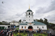 Первосвятительский визит в Иркутскую епархию. Божественная литургия в Знаменском женском монастыре Иркутска. Хиротония архимандрита Серафима (Кузьминова) во епископа Каменского и Алапаевского