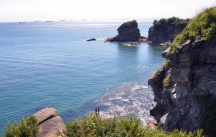 Крещение Сатоми Мидзогути в Японском море.  Межепархиальный молодежный слет «Андреевский городок».