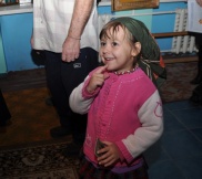 Путешествие иконы Божией Матери "Умягчение злых сердец" по приходам Приамурской митрополии. Амурск, Эльбан, Хурмули, Солнечное.10 ноября 2011г.