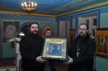 Путешествие иконы Божией Матери "Умягчение злых сердец" по приходам Приамурской митрополии. Амурск, Эльбан, Хурмули, Солнечное.10 ноября 2011г.